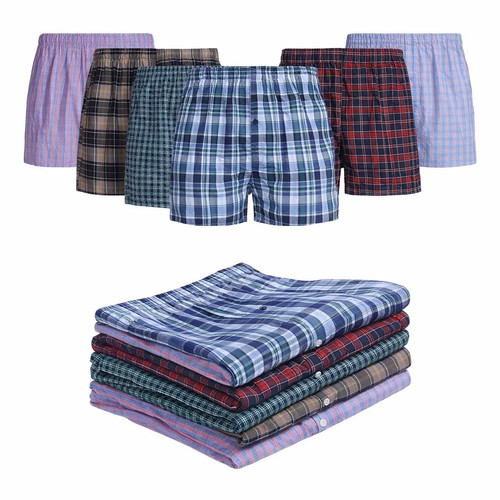 Pack mens woven boxer - pack,
