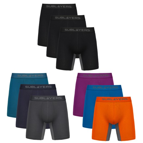 Mens bamboo boxers pack soft - mens,