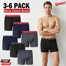 3-6 Pack Mens Classic Boxer