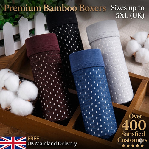 Pack bamboo men underwear - 4, men's