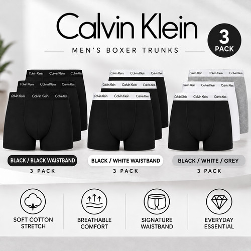 Calvin klein mens boxers - ck,