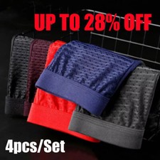 4 PACK Bamboo Men's Underwear