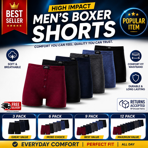Pack men s plain - 6, 12
