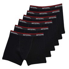 Pack Of 3 and 6 Black Mens