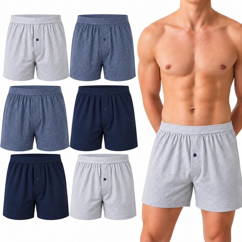 Mens boxer shorts pack soft - 6,