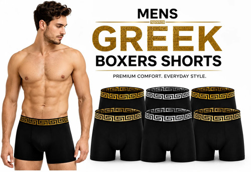 Pack mens black - mens, boxer