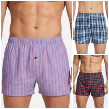 Pack of 6 Men's Woven Boxer