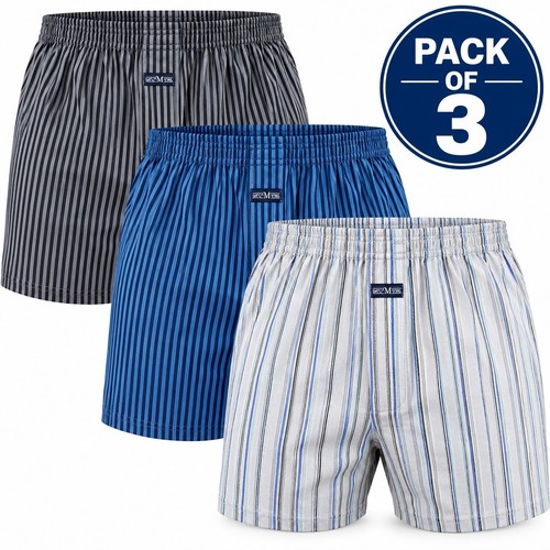 Mens boxer shorts pack woven - boxer,