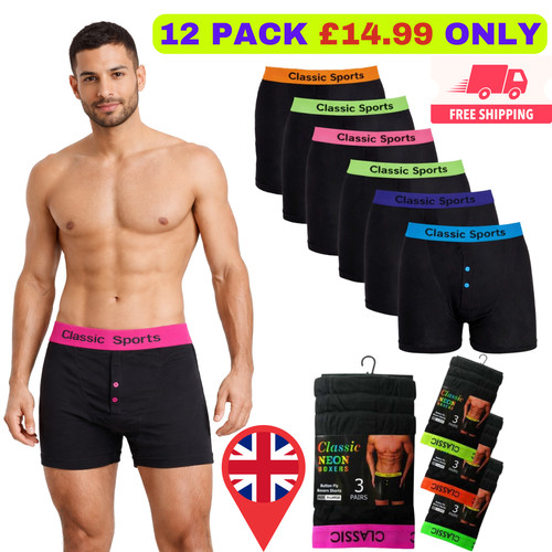 Pairs mens boxer shorts - pairs, 6,3