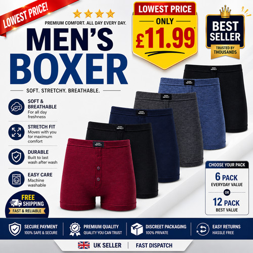 Pack mens classic - 12,