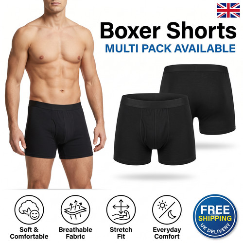 Pairs men s plain - plain, boxer